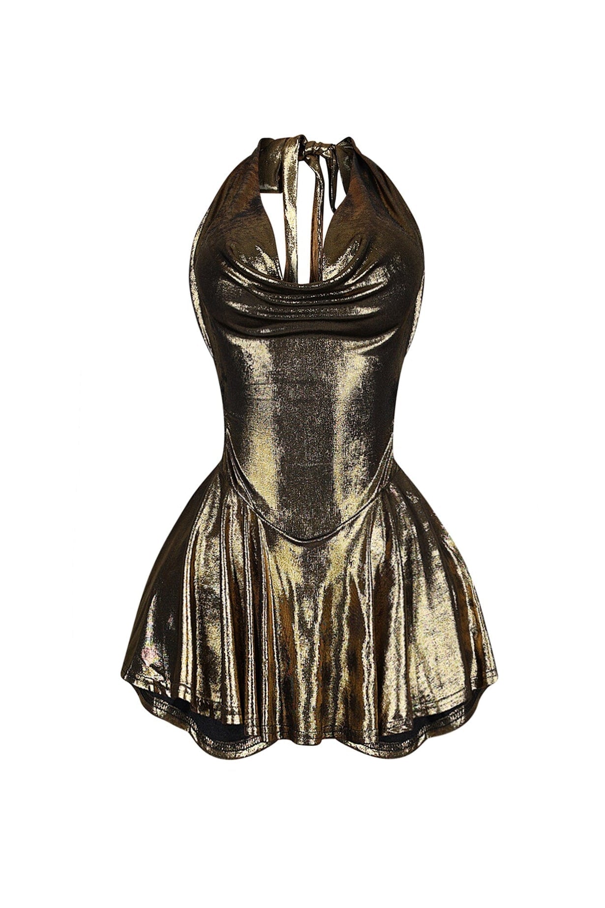 Metallic Muse Dress