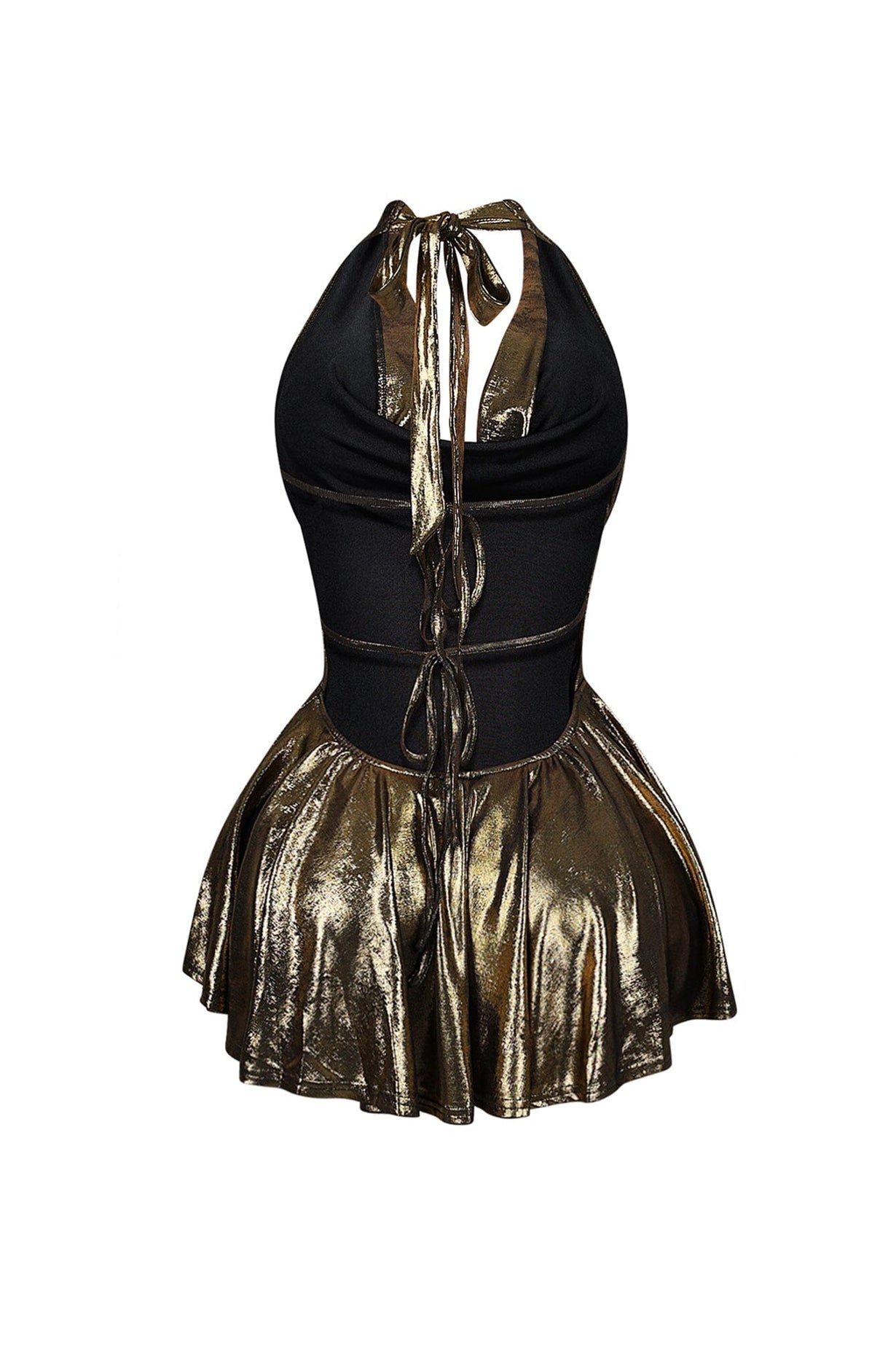 Metallic Muse Dress